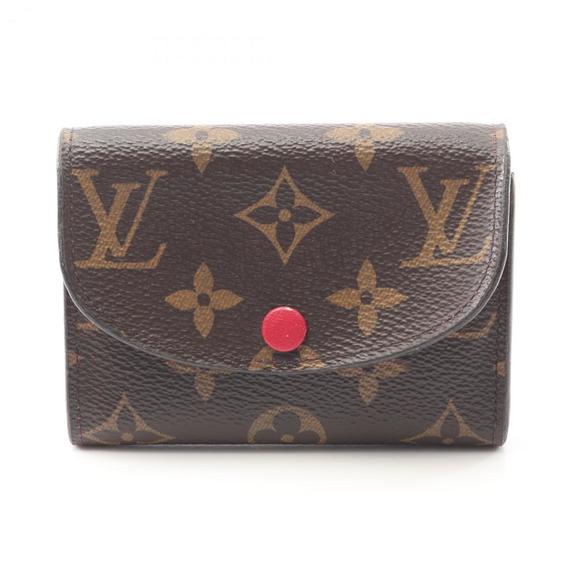 Louis Vuitton LOUIS VUITTON Portemonne Rosari Monogram Fuchsia Wallet/Coin Ca... - Picture 2 of 11